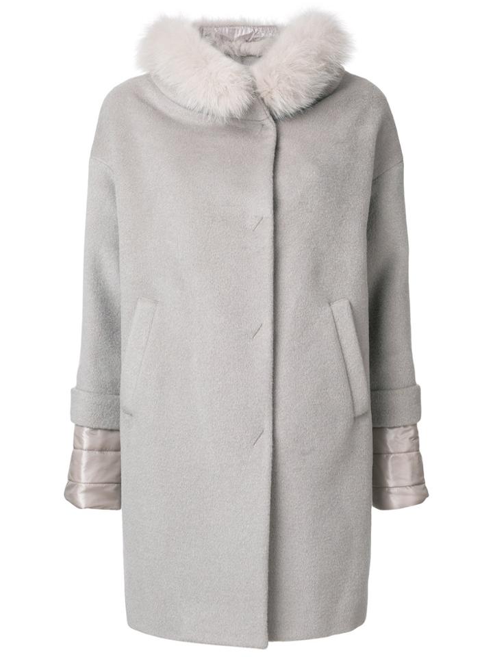 Herno Scuba Cape - Grey