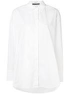 Luisa Cerano Plain Button Shirt - White