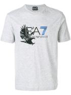 Ea7 Emporio Armani Logo T-shirt - Grey