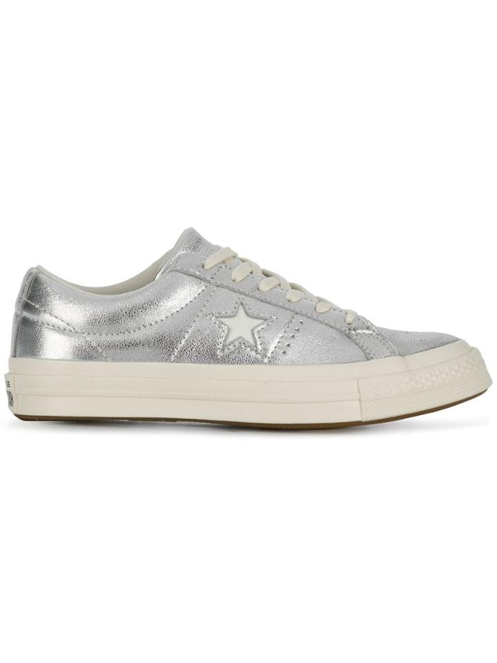 Converse One Star Low Top Sneakers - Metallic