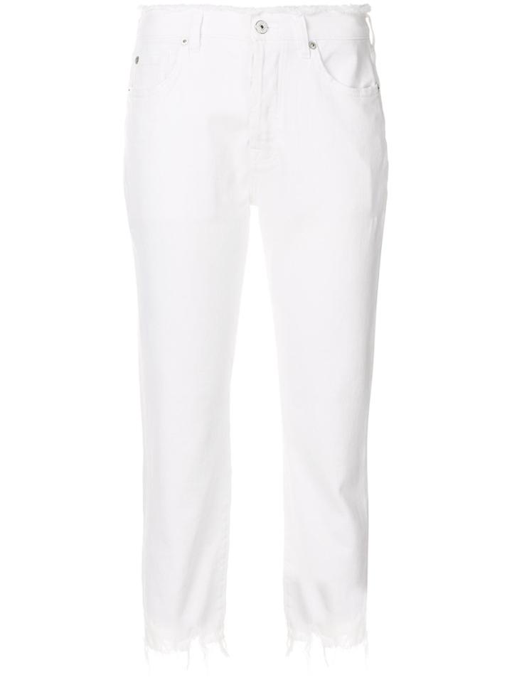 7 For All Mankind Josefina Jeans - White