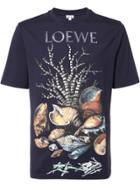 Loewe Shelves Print T-shirt - Blue