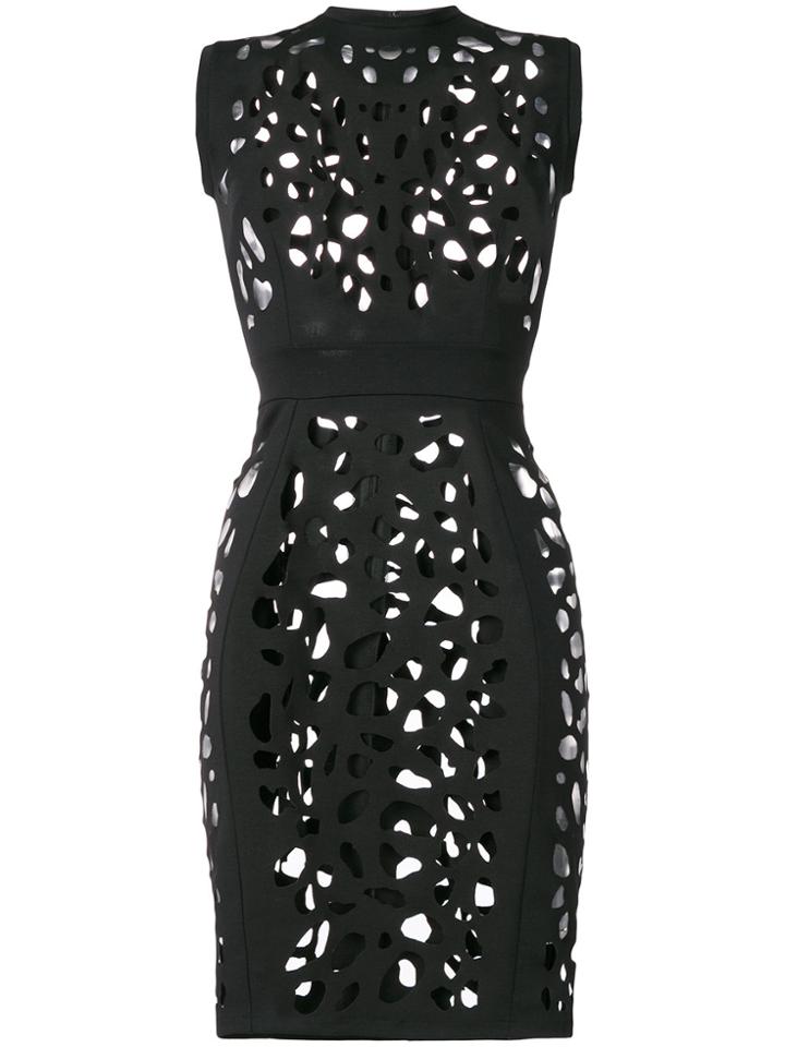 Murmur Cut Out Detail Sleeveless Dress - White