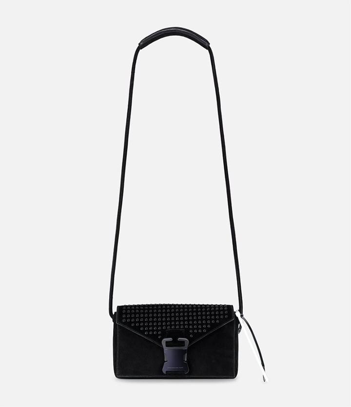 Christopher Kane Hotfix Devine Shoulder Bag, Women's, Black