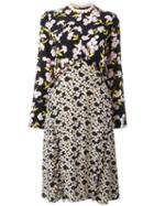 Marni 'sistowbell' Print Dress, Women's, Size: 40, Black, Silk