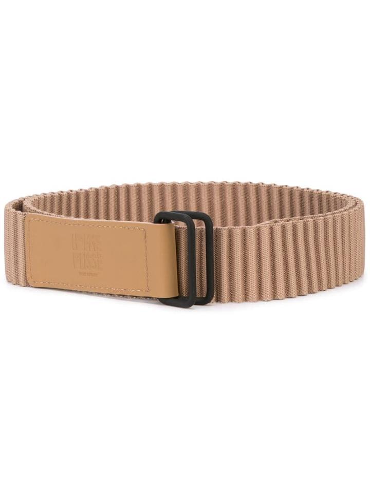 Homme Plissé Issey Miyake Ribbed Belt - Brown
