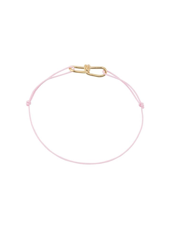 Annelise Michelson Extra Small Wire Cord Bracelet - Pink