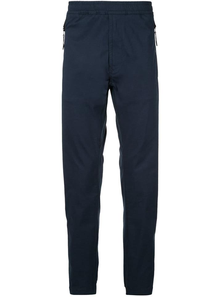Stone Island High Waisted Track Trousers - Blue