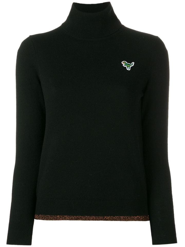 Coach Glitter Detail Jumper - Black
