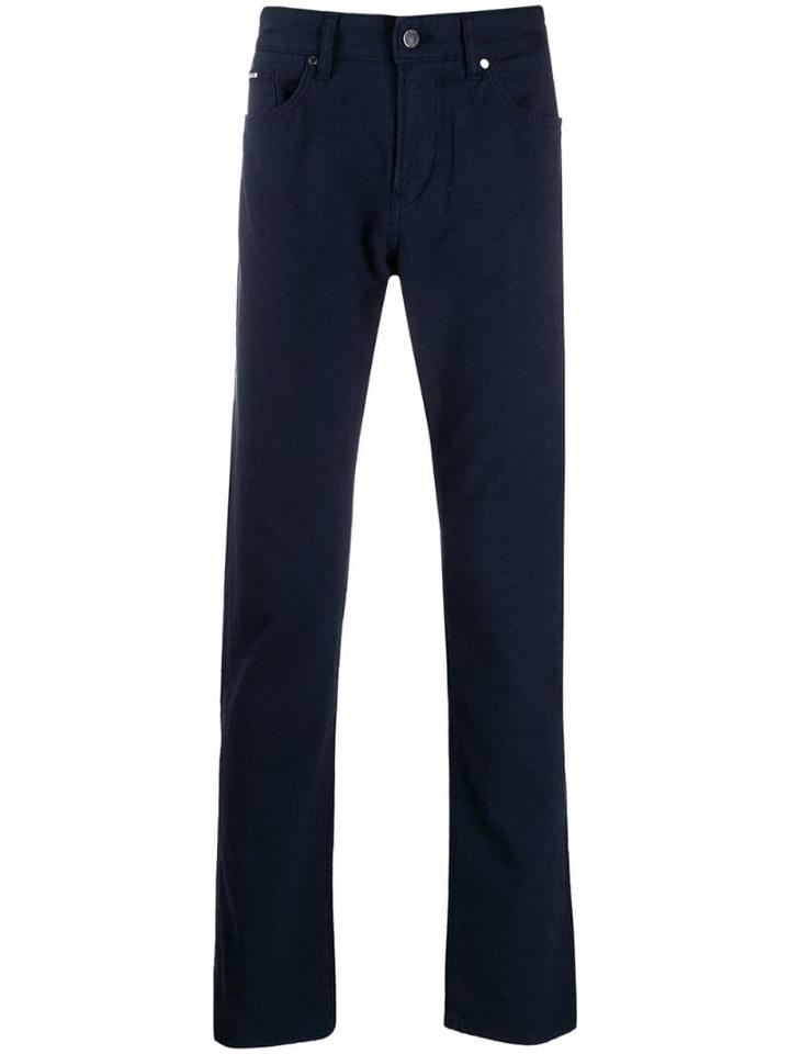 Boss Hugo Boss Delaware Slim-fit Trousers - Blue