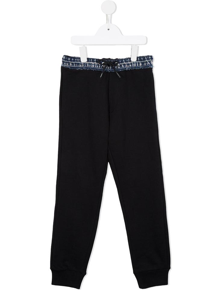 Diesel Kids Pachox Trousers, Boy's, Size: 12 Yrs, Black