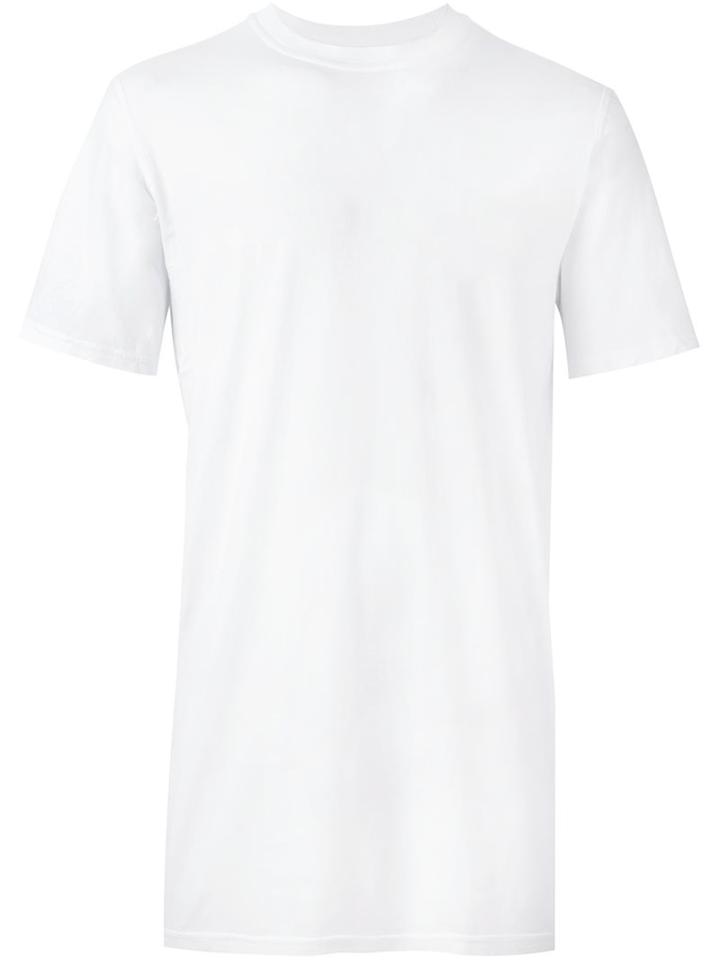 11 By Boris Bidjan Saberi Classic T-shirt, Men's, Size: Xl, White, Cotton