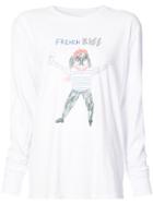 Unfortunate Portrait French Kiss T-shirt - White