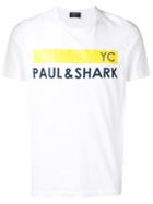 Paul & Shark White Logo T-shirt