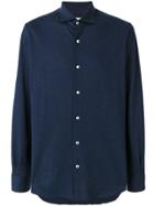 Loro Piana Curved Hem Shirt - Blue