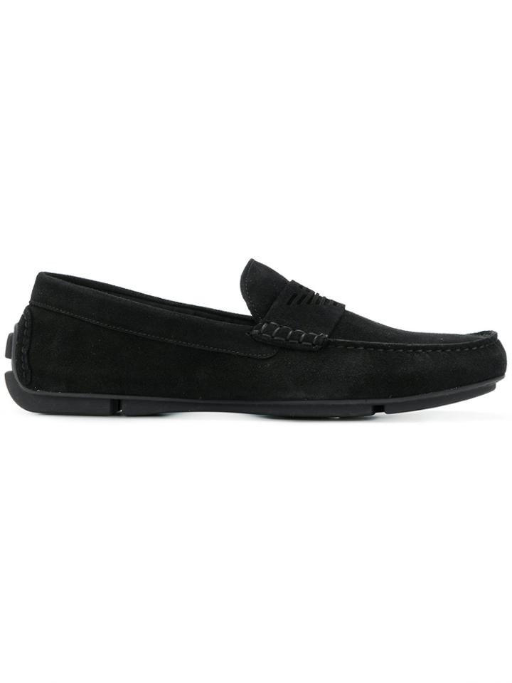Emporio Armani Driving Shoes - Black