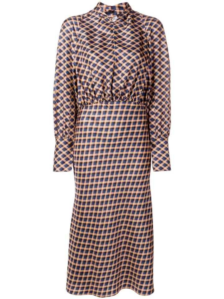Joseph Lucien Check Dress - Neutrals
