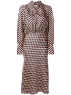 Joseph Lucien Check Dress - Neutrals