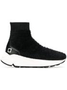 D.a.t.e. Sock Sneakers - Black