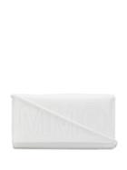 Mm6 Maison Margiela Stitched Logo Wallet Bag - White