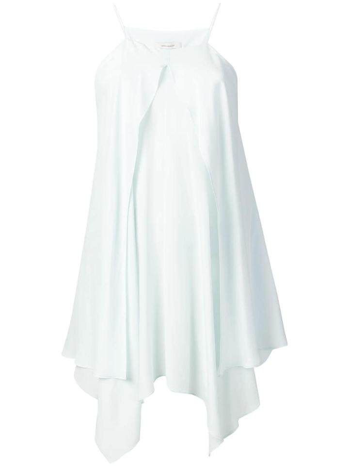 Cédric Charlier Long Celeste Top - Blue