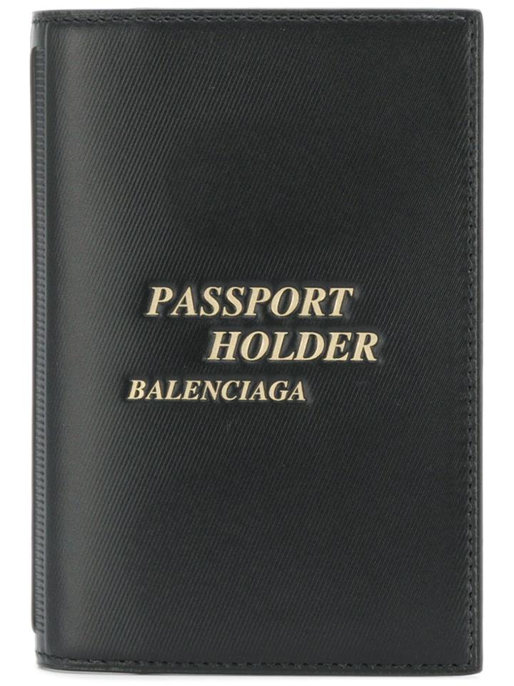 Balenciaga Passport Holder - Black