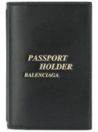 Balenciaga Passport Holder - Black