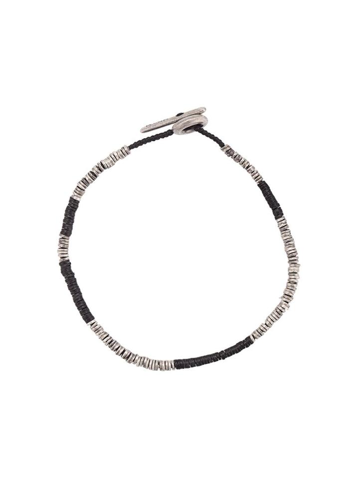 M. Cohen Hook And Eye Bracelet - Black