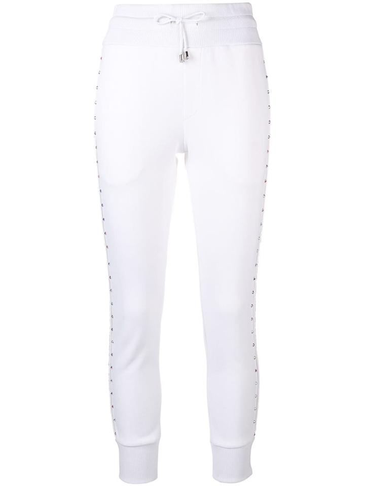 Philipp Plein Logo Track Pants - White