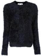 Comme Des Garçons Comme Des Garçons Furry Jumper, Women's, Size: Large, Blue, Nylon