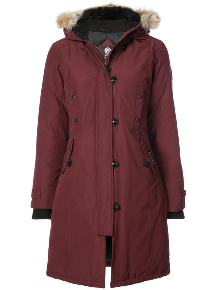 Canada Goose Hooded Parka - Pink & Purple