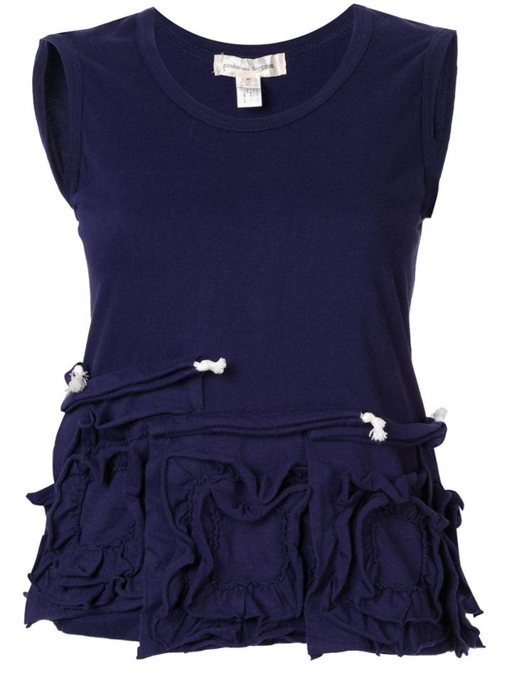 Comme Des Garçons Pre-owned Sleeveless Tops - Purple