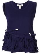 Comme Des Garçons Pre-owned Sleeveless Tops - Purple