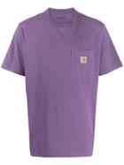 Carhartt Wip Pocket T-shirt - Purple