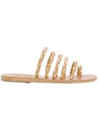 Ancient Greek Sandals Woven Open-toe Sandals - Neutrals