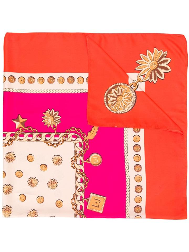 Liu Jo Multi-print Foulard - Orange