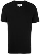 Maison Margiela Classic Short Sleeve T-shirt, Men's, Size: 46, Black, Cotton