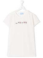 Lanvin Enfant Teen Logo T-shirt - White