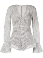 Alice Mccall Magic Playsuit - Silver