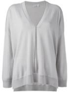 Brunello Cucinelli Chain Detail Jumper, Women's, Size: Large, Nude/neutrals, Cashmere