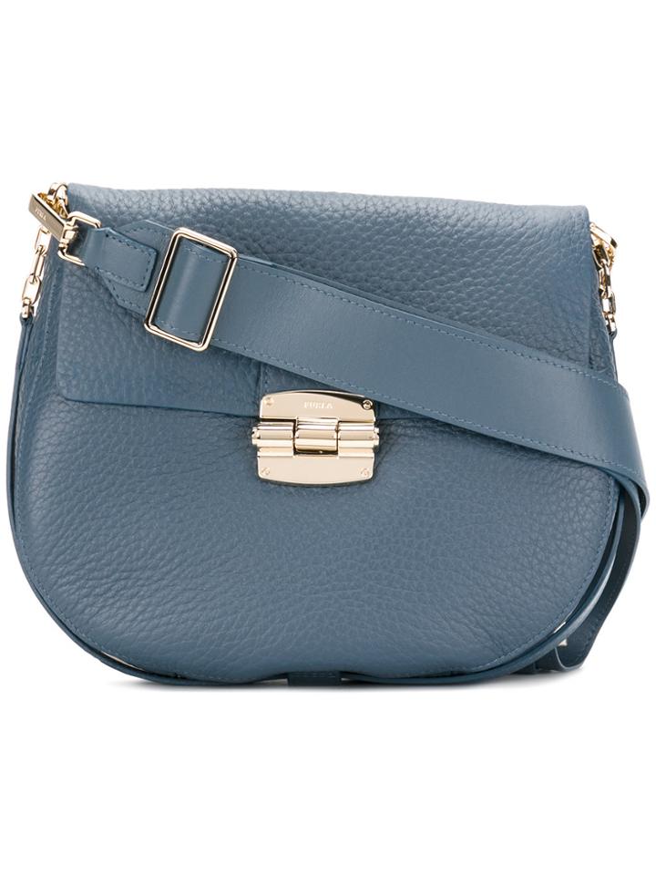 Furla Saddle Handbag - Blue