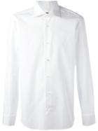 Barba Classic Button Down Shirt, Men's, Size: 38, White, Cotton