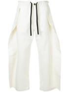Berthold Finned Track Pants - White