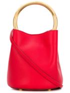 Marni Pannier Tote Bag - Red