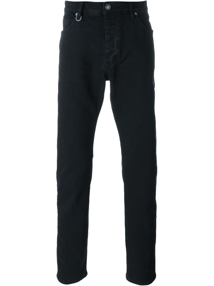 Neuw Boss Straight Jeans, Men's, Size: 30/34, Black, Cotton/polyester/spandex/elastane