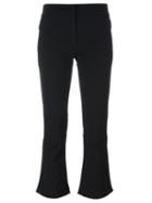 Rossignol Cropped Flared Trousers, Women's, Size: 42, Black, Polyamide/spandex/elastane