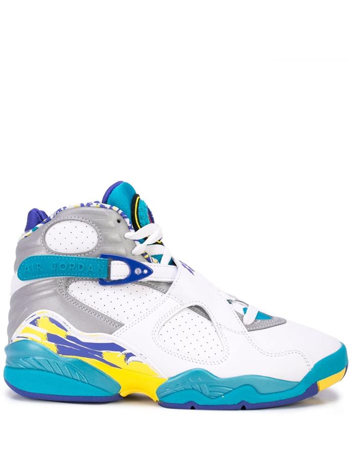 Nike Air Jordan 8 Sneakers - White