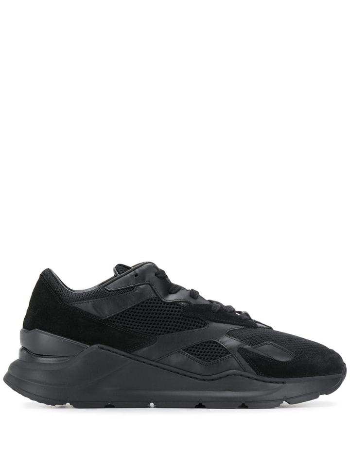 Ih Nom Uh Nit Mesh Panel Sneakers - Black