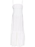 Rosie Assoulin Tuck-detail Tent Dress - White