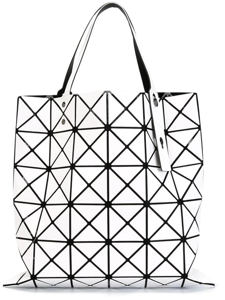 Bao Bao Issey Miyake Lucent Basic Tote, Women's, White, Polyester/pvc
